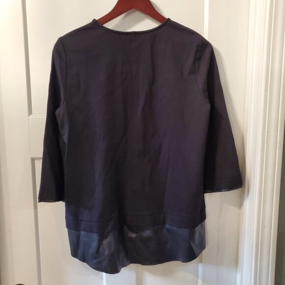 BNWT Peace of Cloth Dawn Hi-Low Crew - Faux Suede Sz Small - Picture 4 of 8